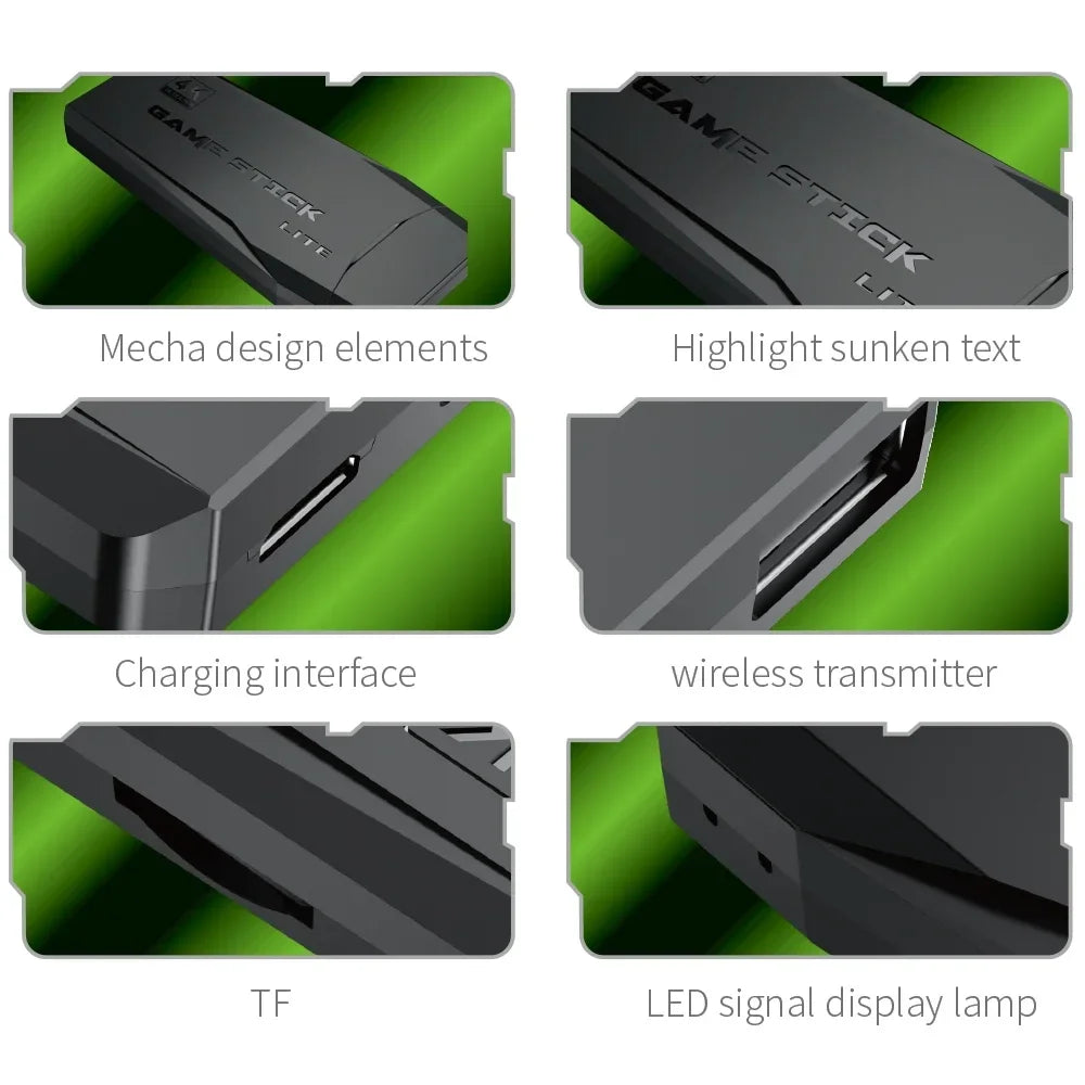 USB gaming (3500/10000)jeux + 2 manettes