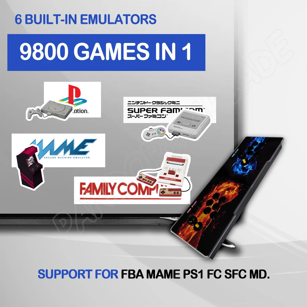 9800 jeux en 1 pour 2 joueurs