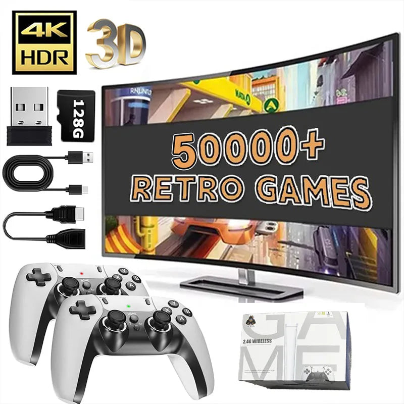 mini console de salon +30000 jeux pour 1 ou 2 joueurs